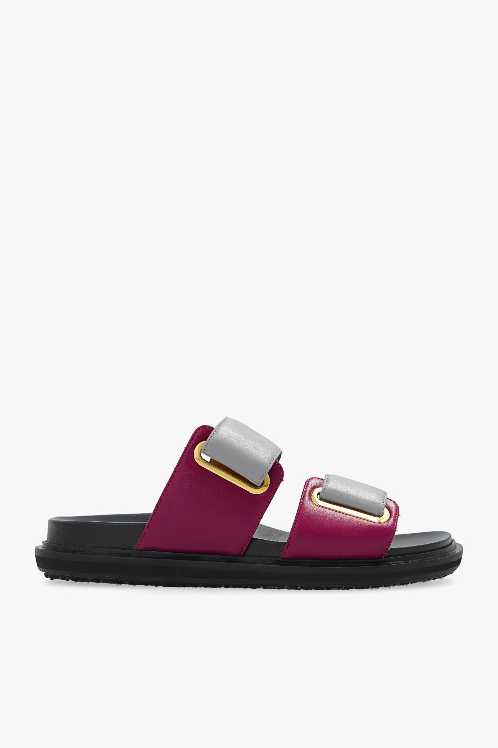 Marni ‘Fussbett’ leather slides Women's Shoes Vitkac